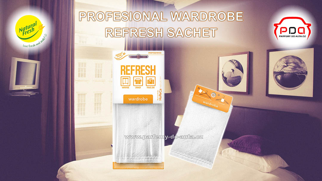 Vonný sáček do šatí skříně Wardrobe Refresh Profesional Sachet